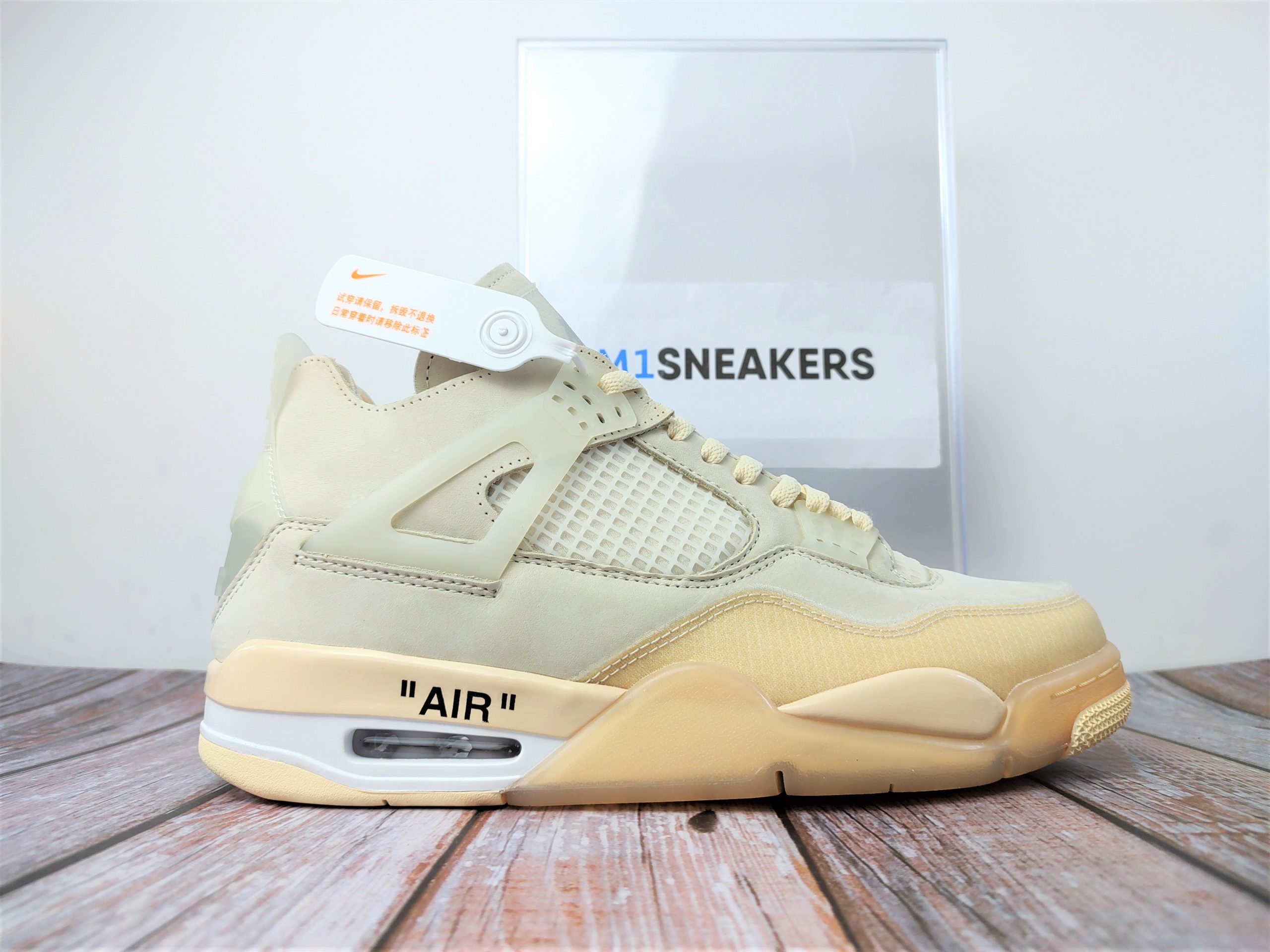 Best Quality Jordan 4 Retro Off-White Sail