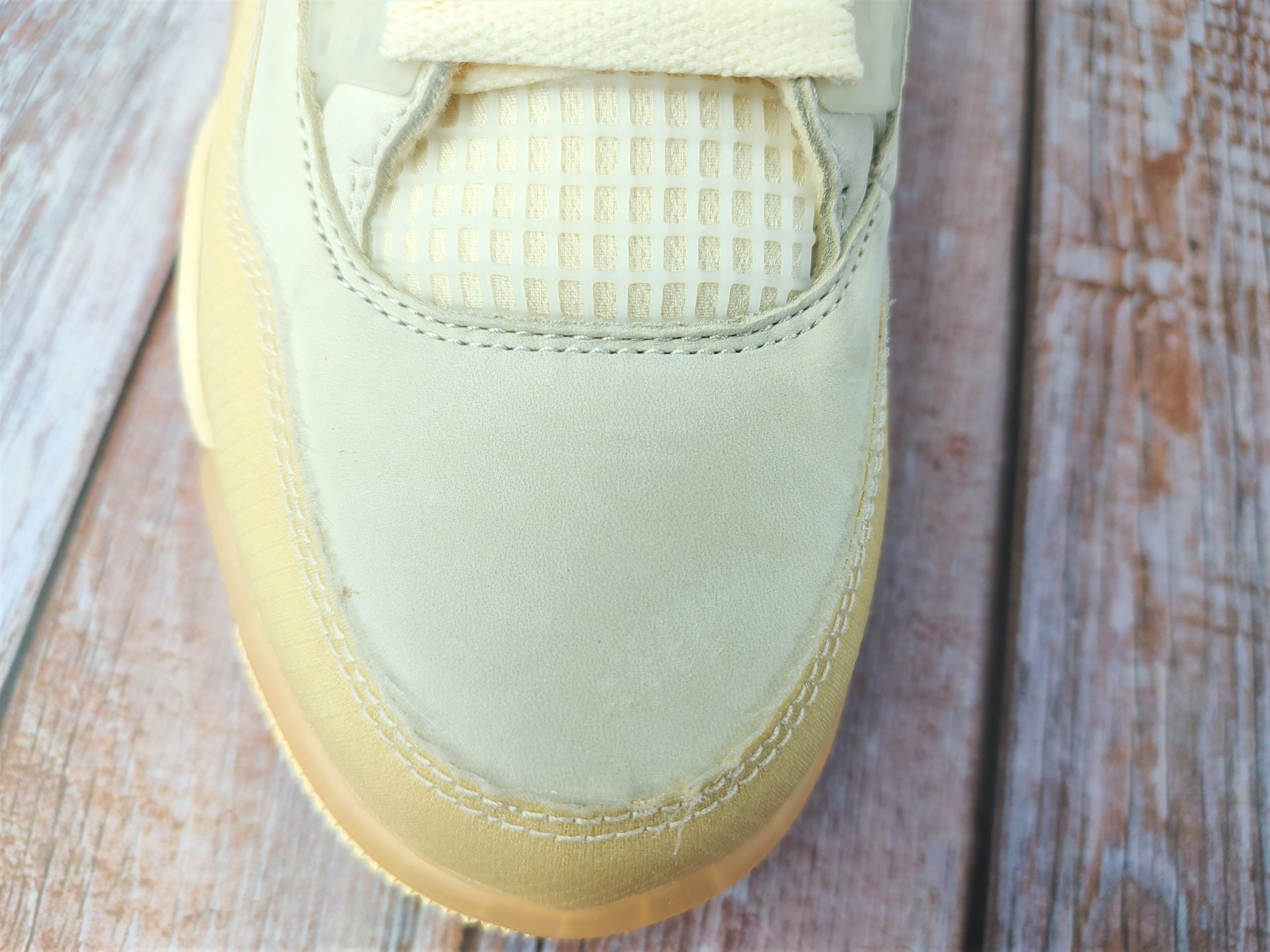 Best Quality Jordan 4 Retro Off-White Sail