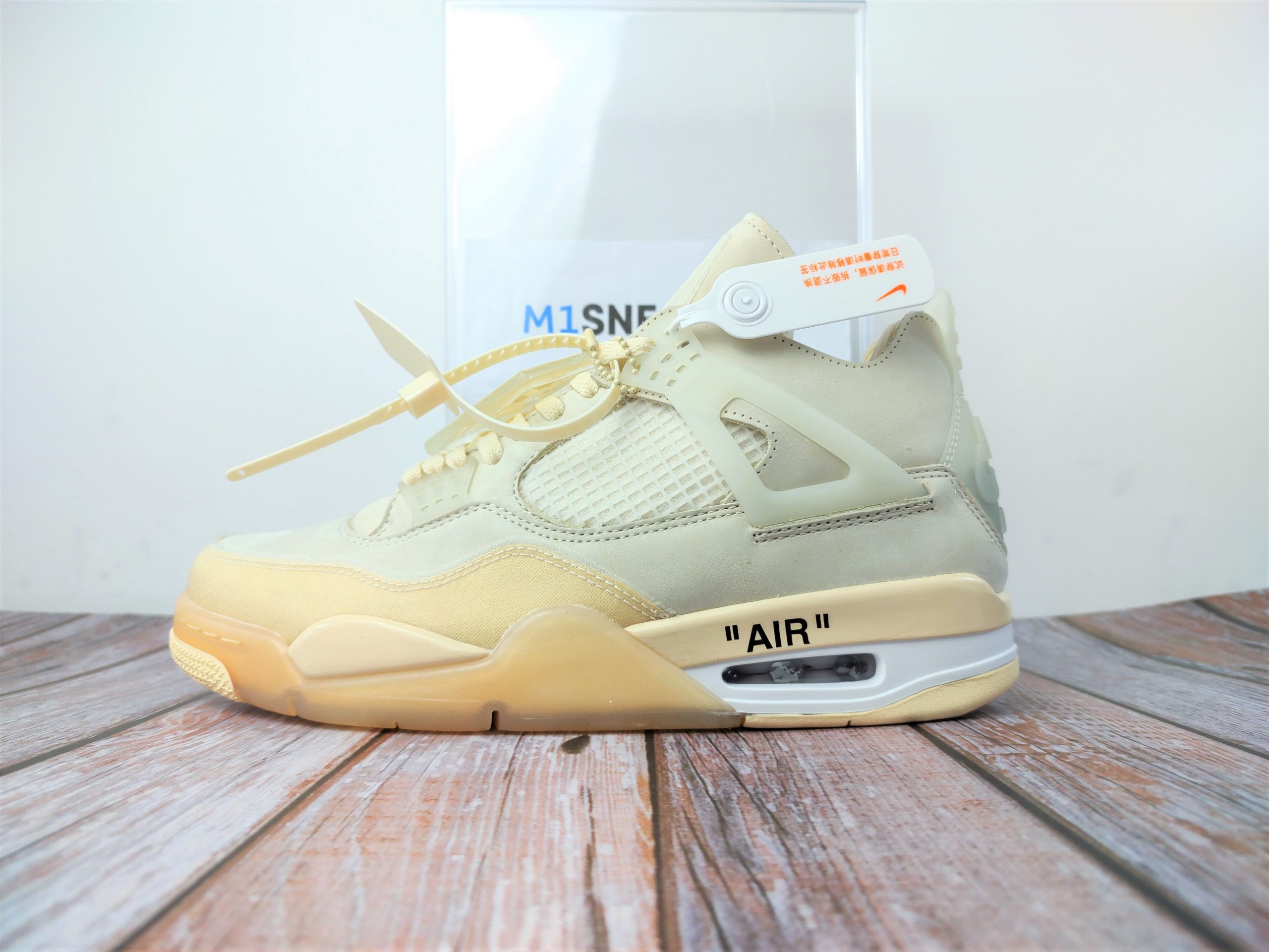 Best Quality Jordan 4 Retro Off-White Sail