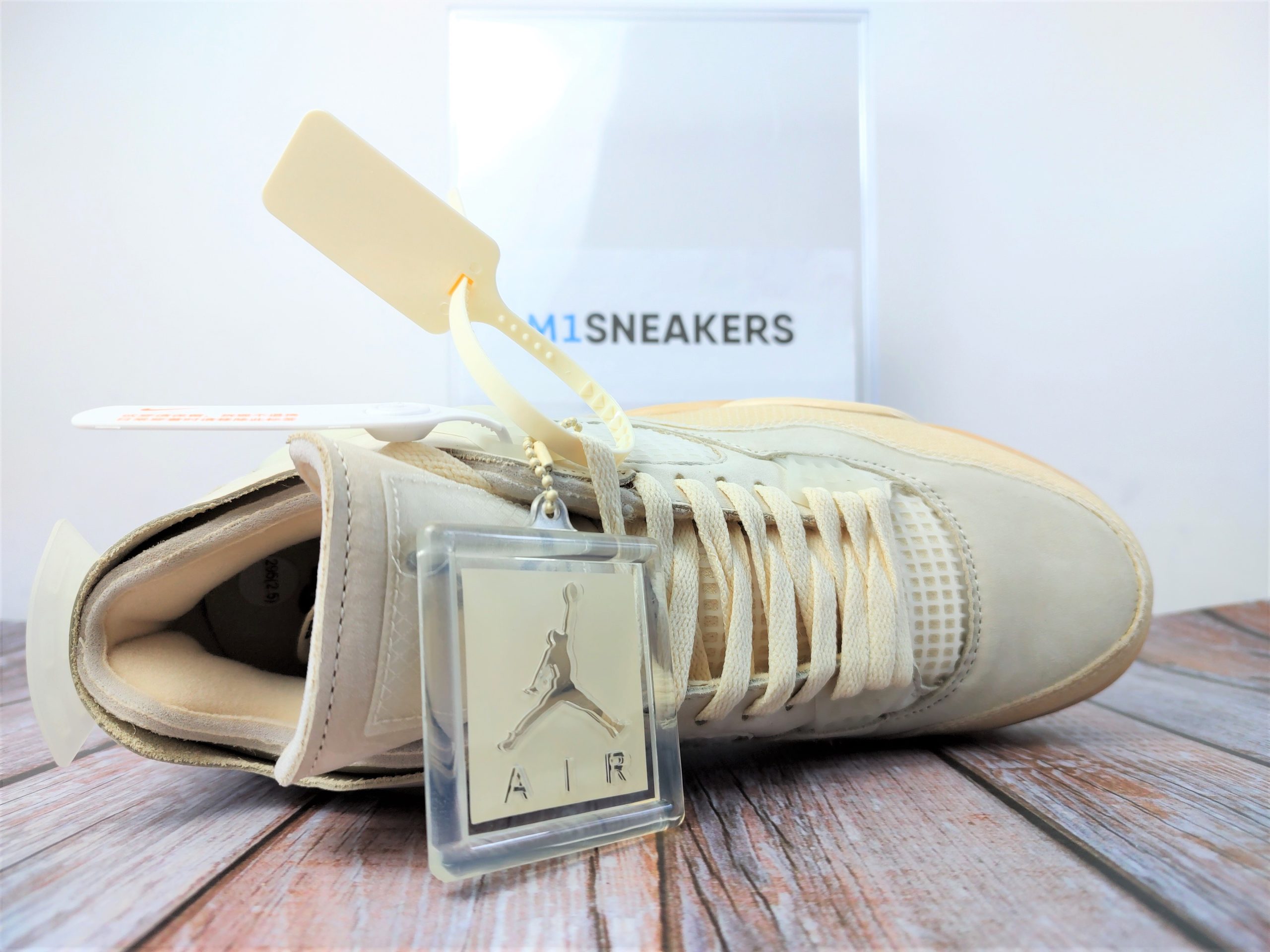 Best Quality Jordan 4 Retro Off-White Sail