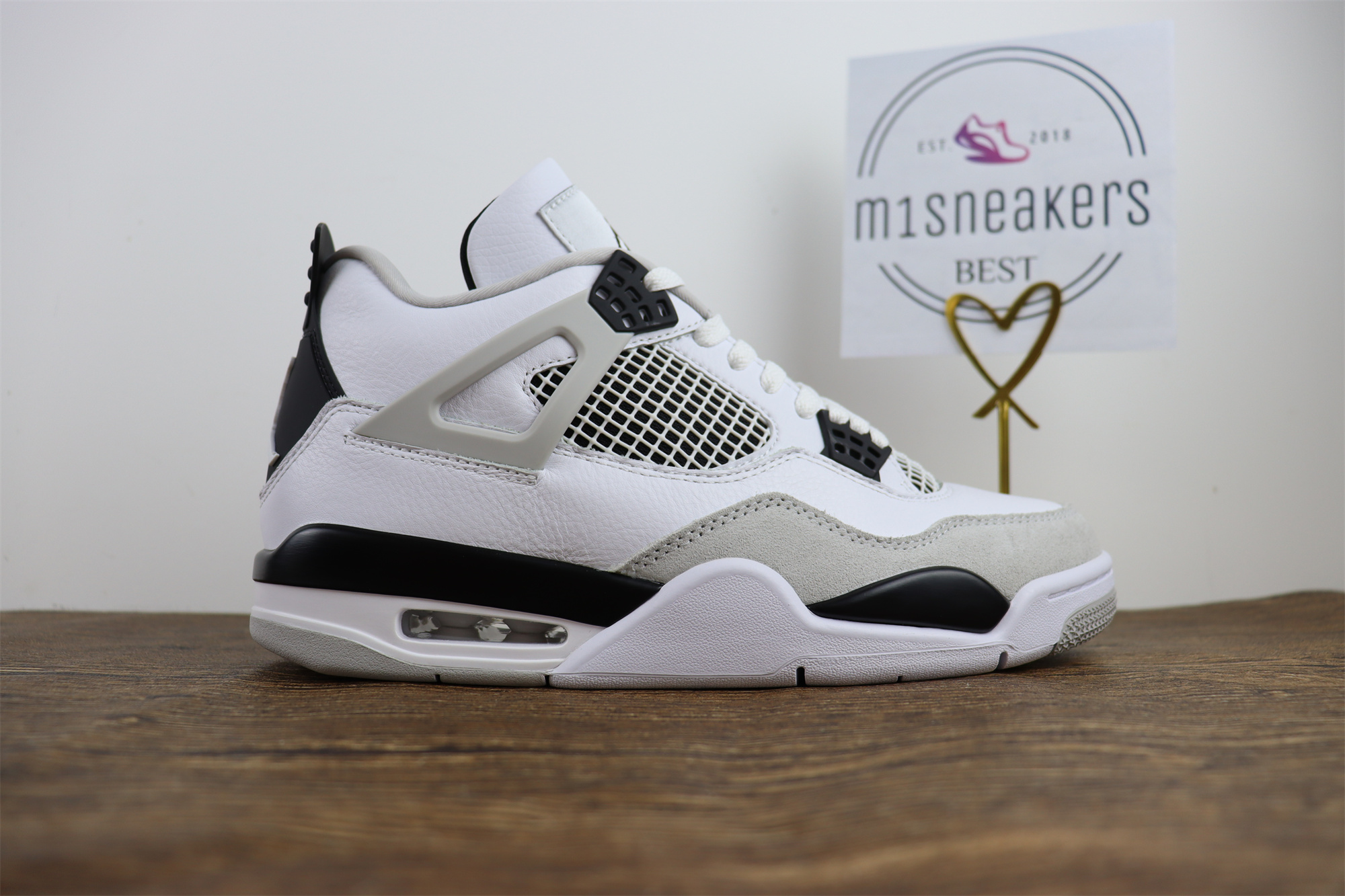 Best Quality Jordan 4 Retro Military Black
