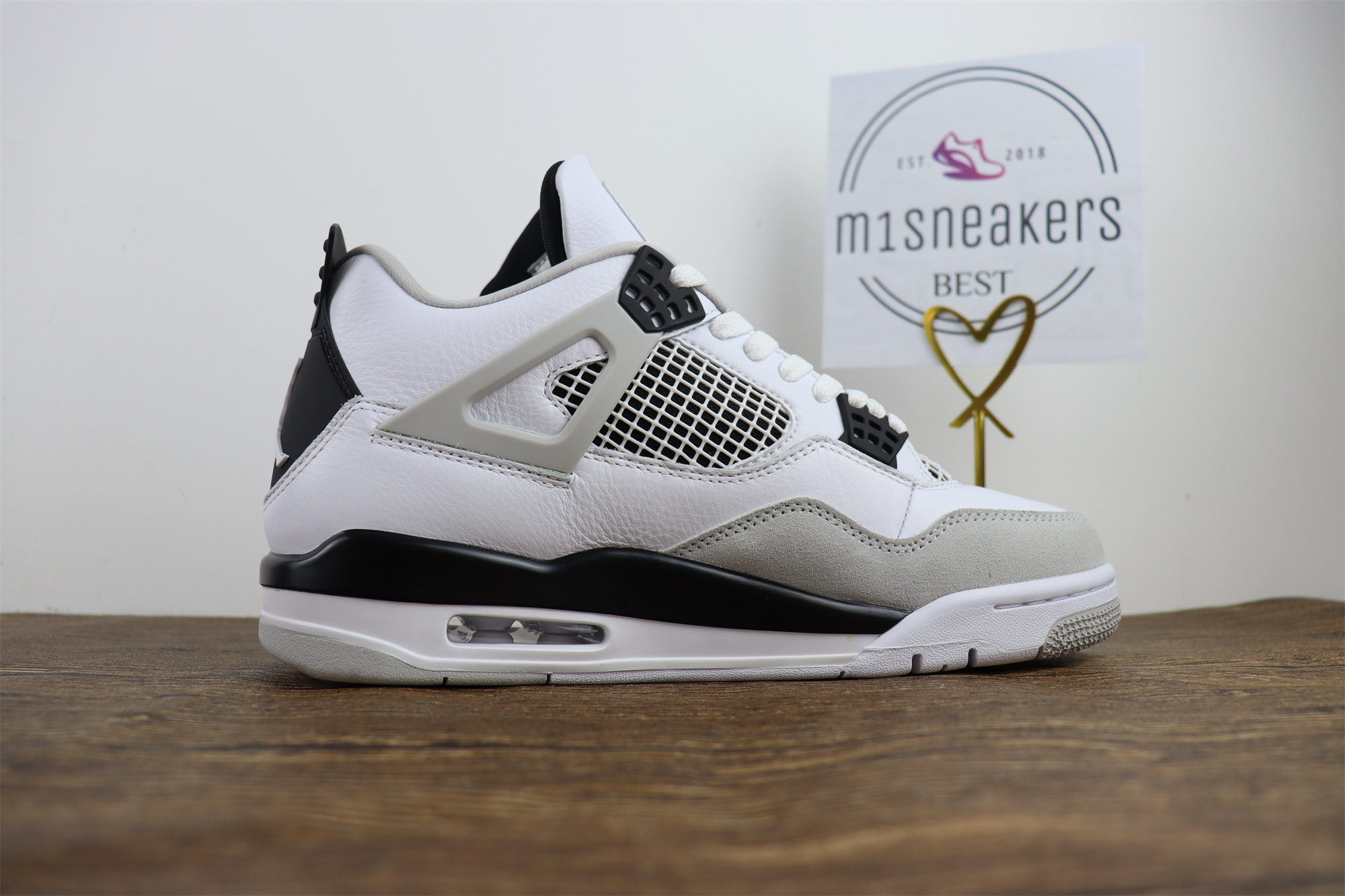 Best Quality Jordan 4 Retro Military Black