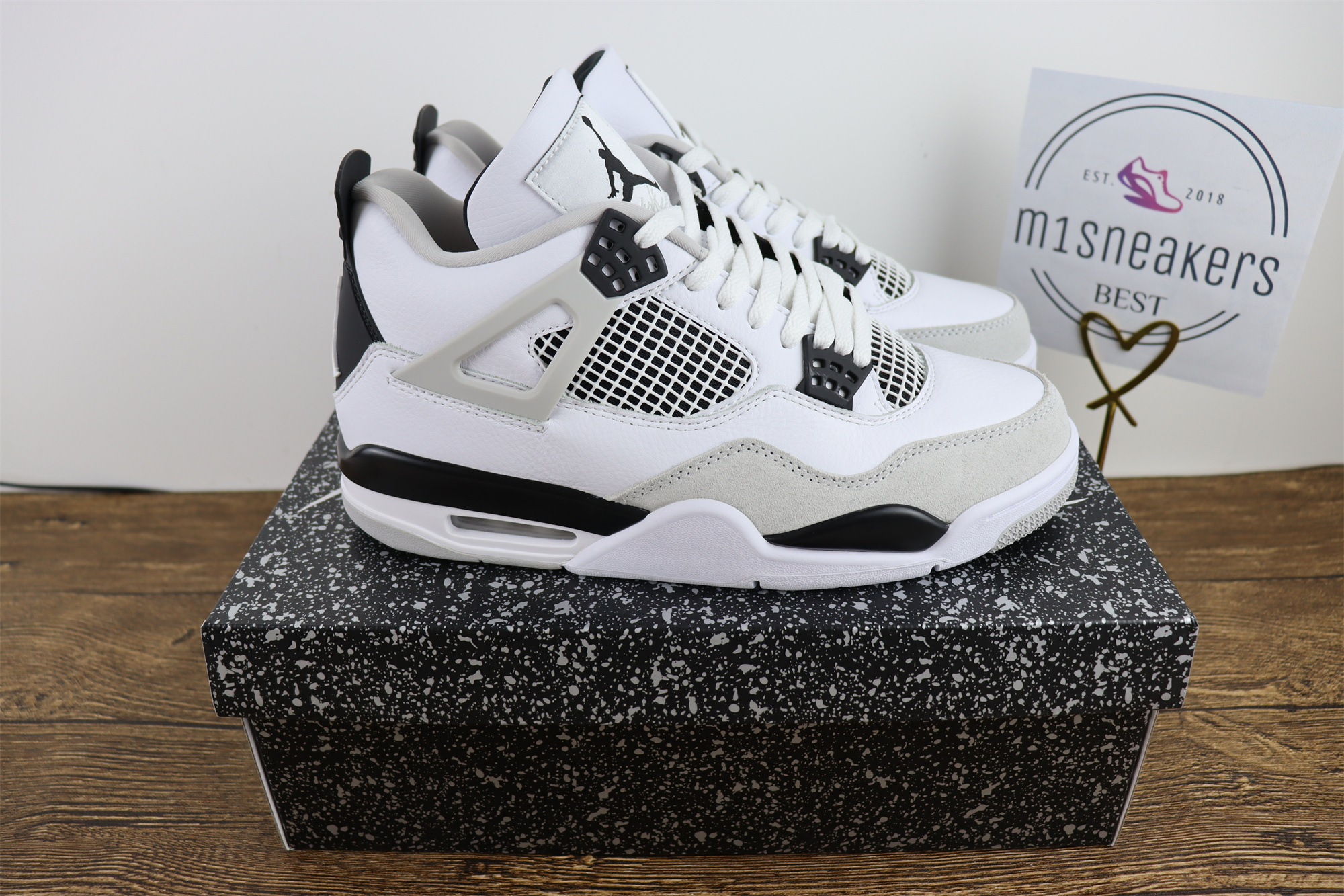 Best Quality Jordan 4 Retro Military Black