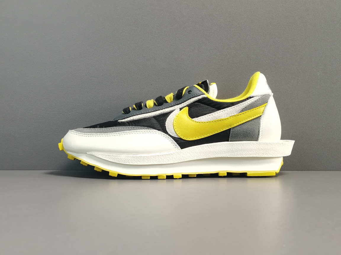 Nike LD Waffle sacai Undercover Black Bright Citron
