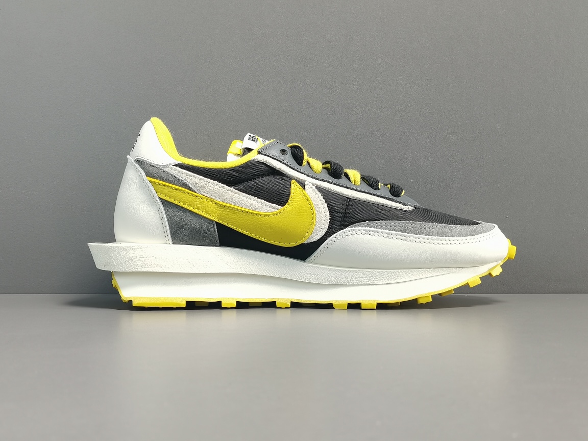 Nike LD Waffle sacai Undercover Black Bright Citron