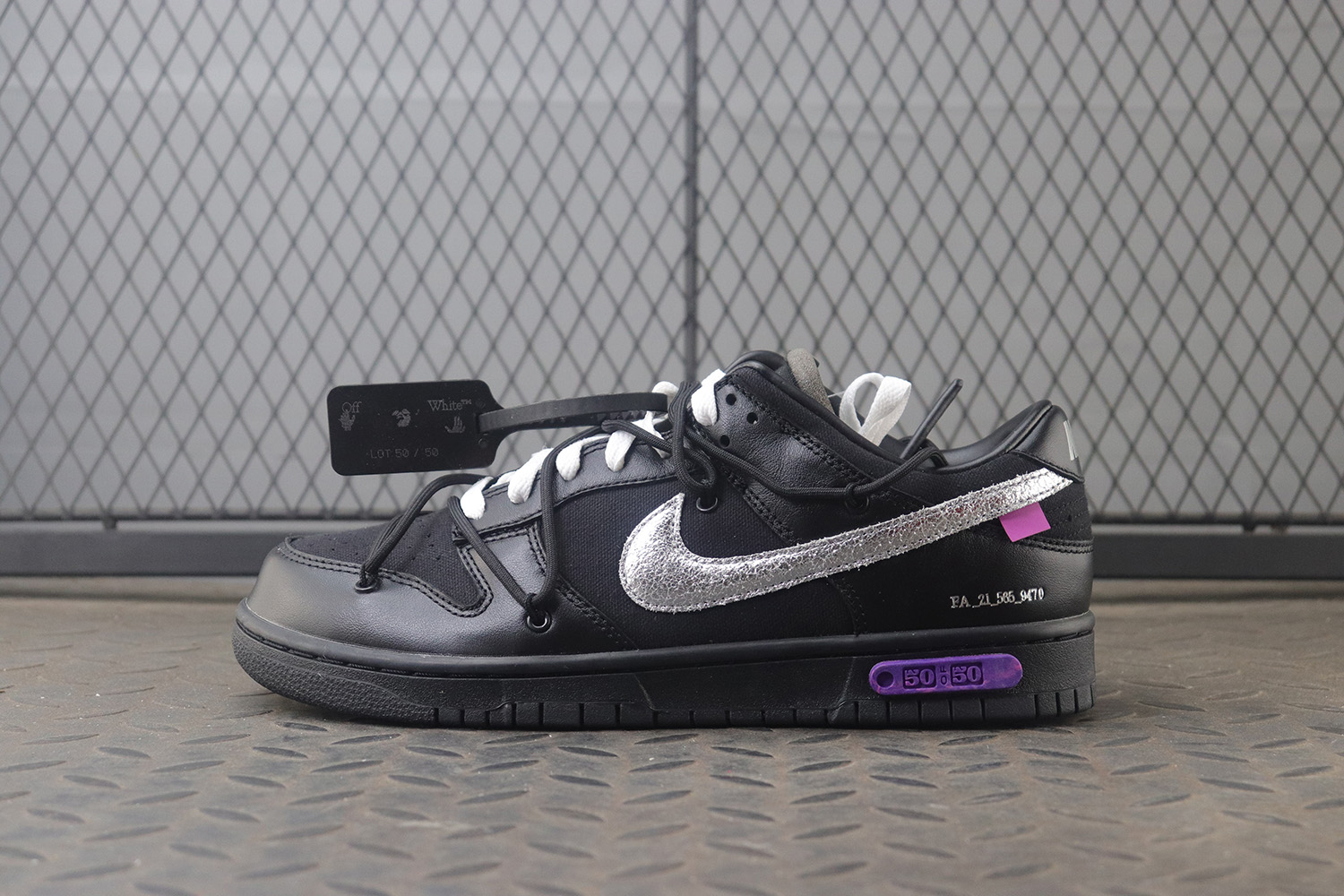 M Batch Nike Dunk Low Off-White Lot 50