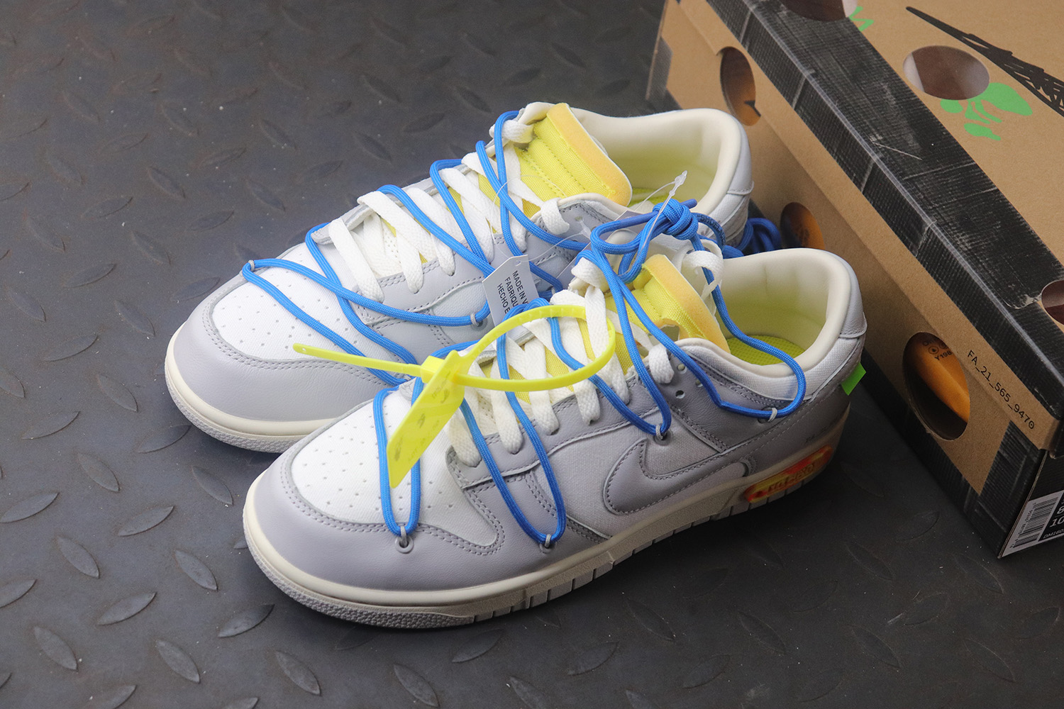 M Batch Nike Dunk Low Off-White Lot 10