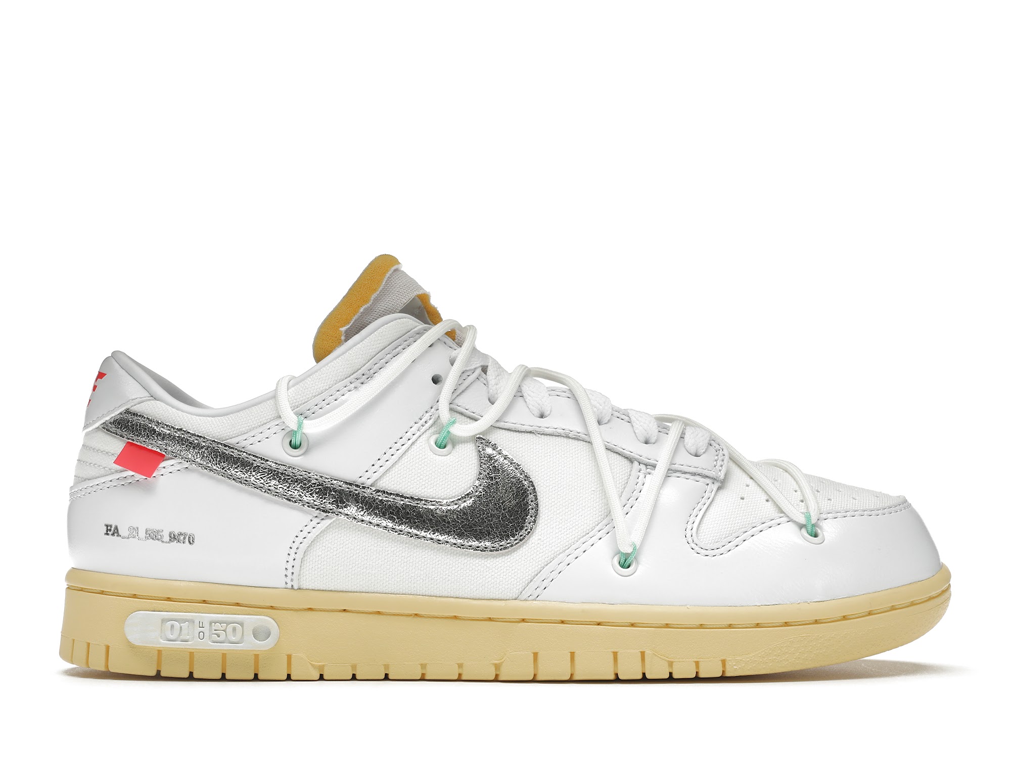 M Batch Nike Dunk Low Off-White Lot 1