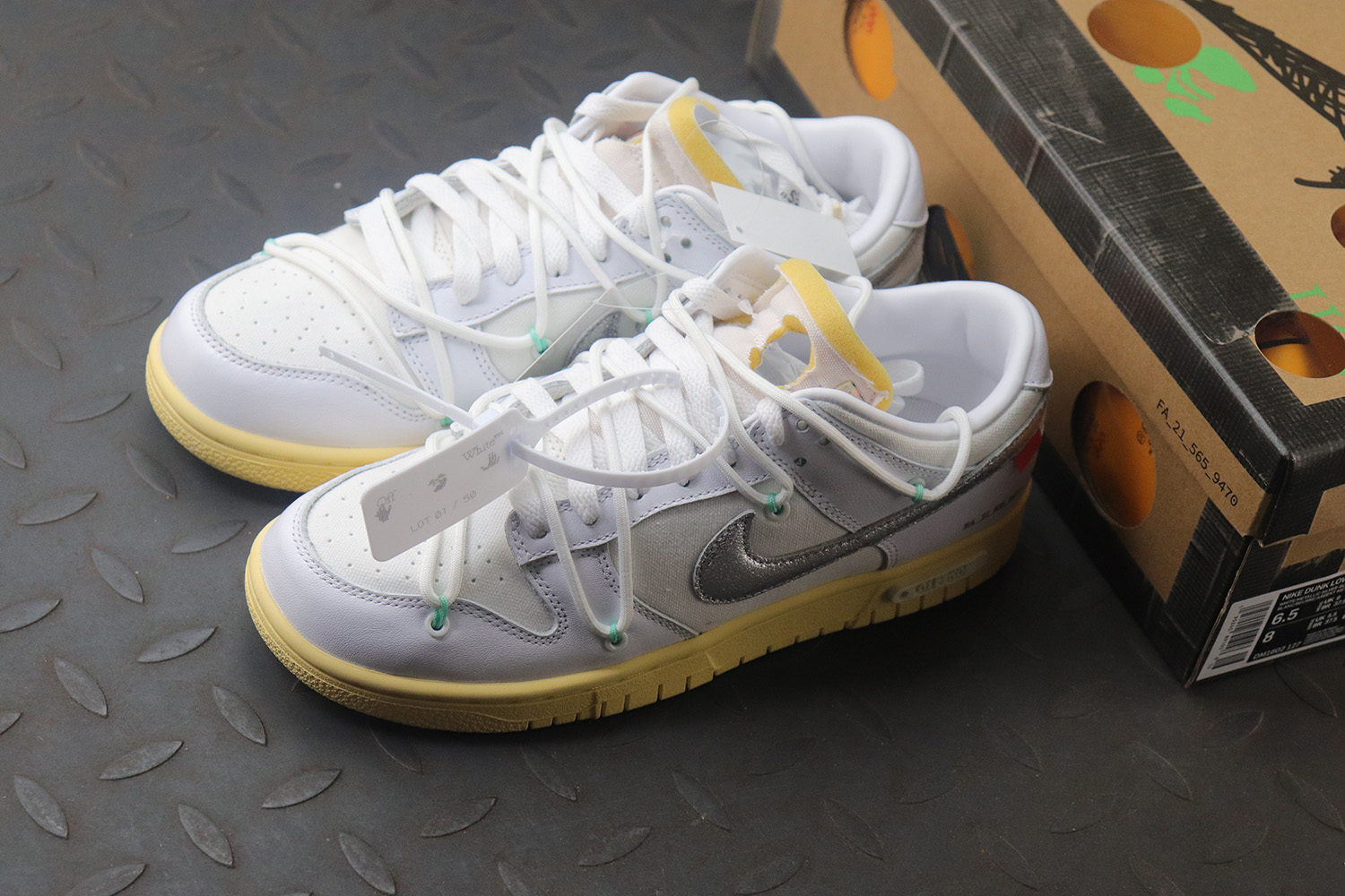 M Batch Nike Dunk Low Off-White Lot 1