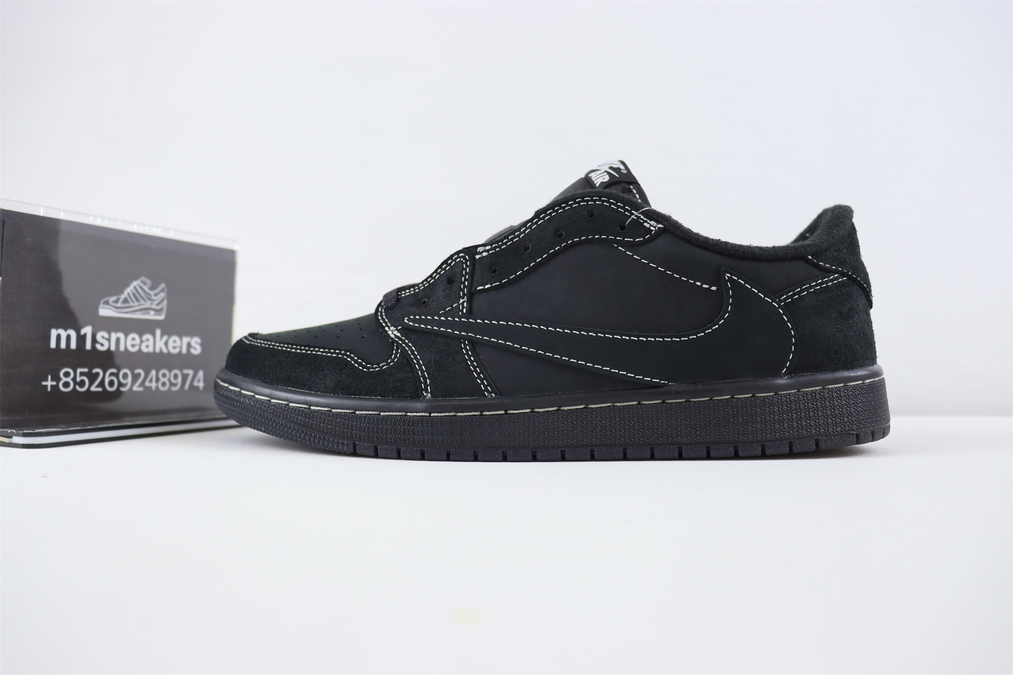 Jordan 1 Retro Low OG SP Travis Scott Black Phantom
