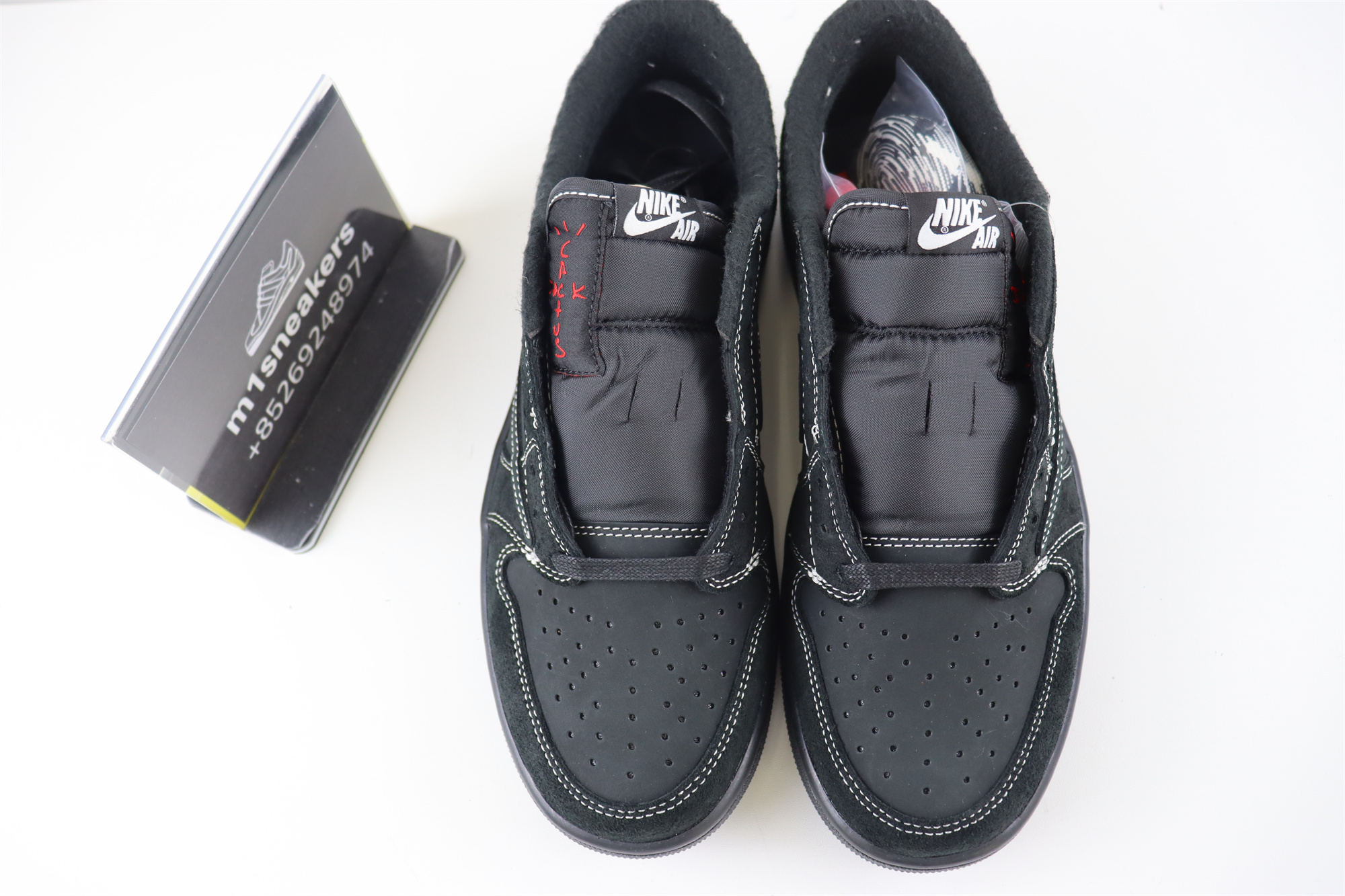 Jordan 1 Retro Low OG SP Travis Scott Black Phantom