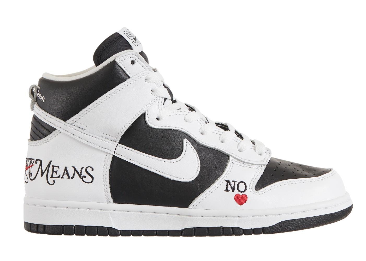 nike sb dunk high S*p*e by any means black