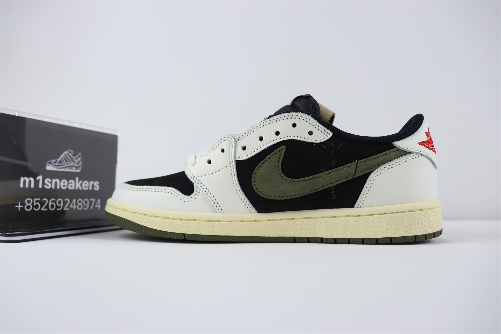 Jordan 1 Retro Low OG SP Travis Scott Olive