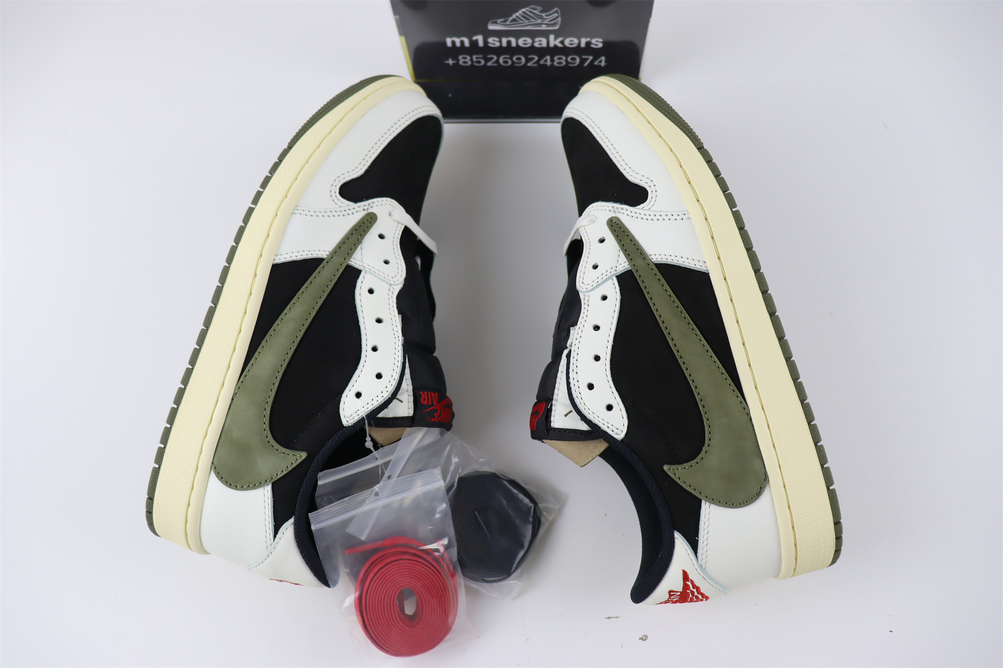 Jordan 1 Retro Low OG SP Travis Scott Olive