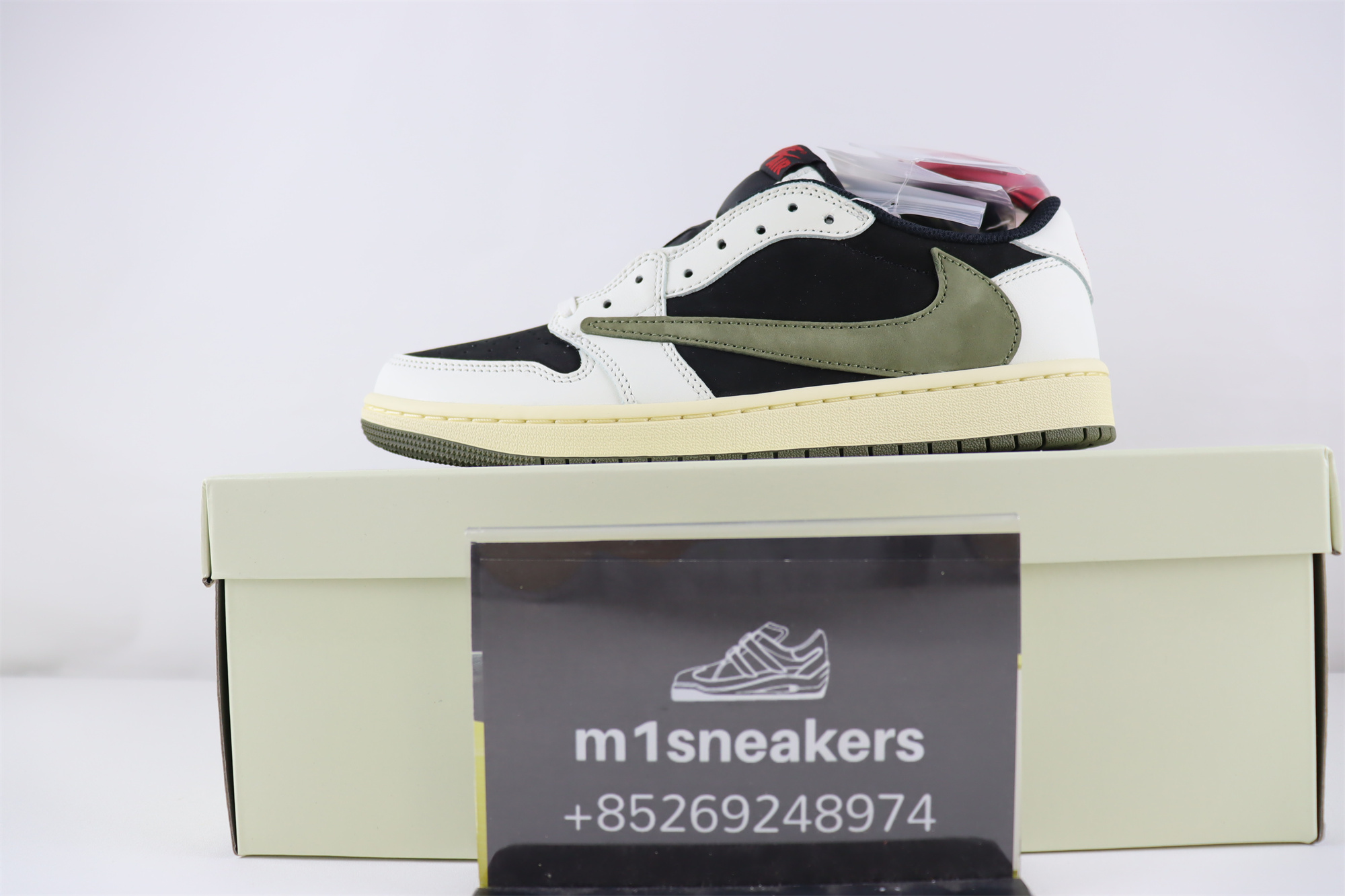 Jordan 1 Retro Low OG SP Travis Scott Olive