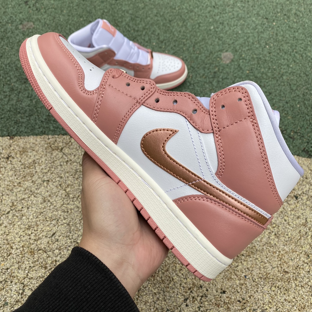 Wmns Air Jordan 1 Mid SE ‘Red Stardust’