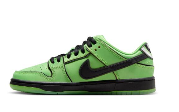 Nike SB Dunk Low The Powerpuff Girls Buttercup