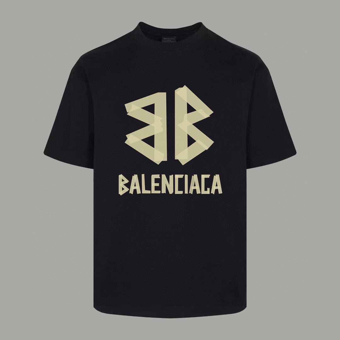 Balenciag* t shirt black
