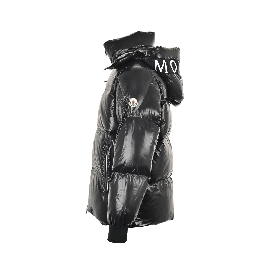 MONCLE* Downjacket Zipper Black