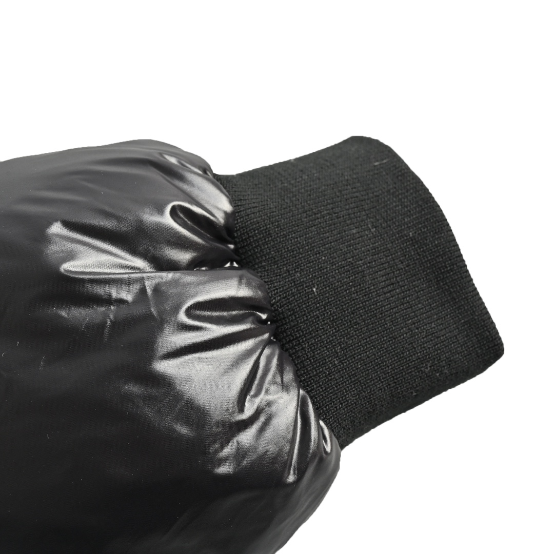 MONCLE* Downjacket Zipper Black