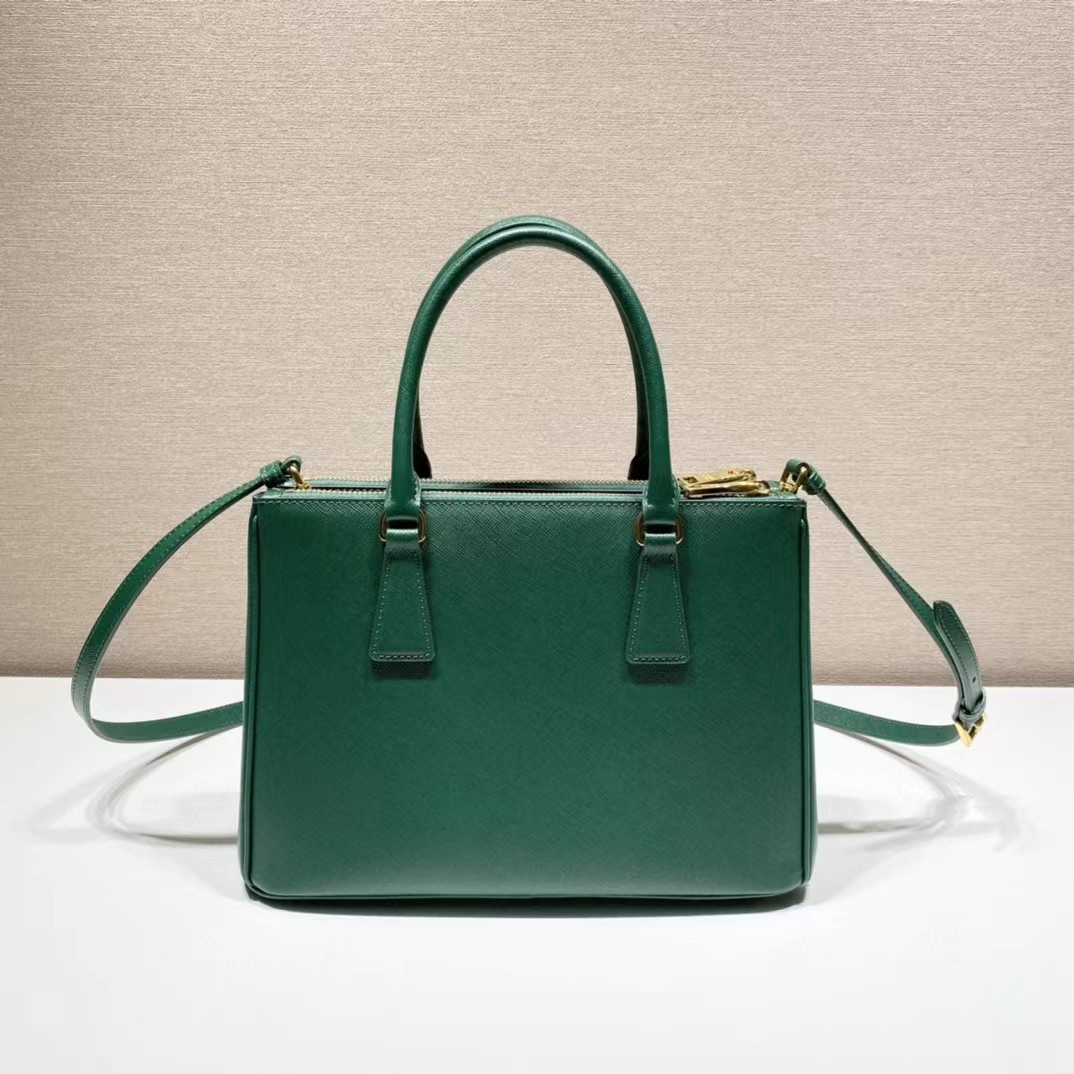 Prad* Galleria small Saffiano patent leather bag (28CM)