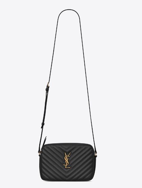 LO* QUILTE* LEATHER CAMERA BAG