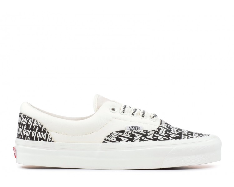 VAN* ERA 95 X FEAR OF GOD WHITEBLACK