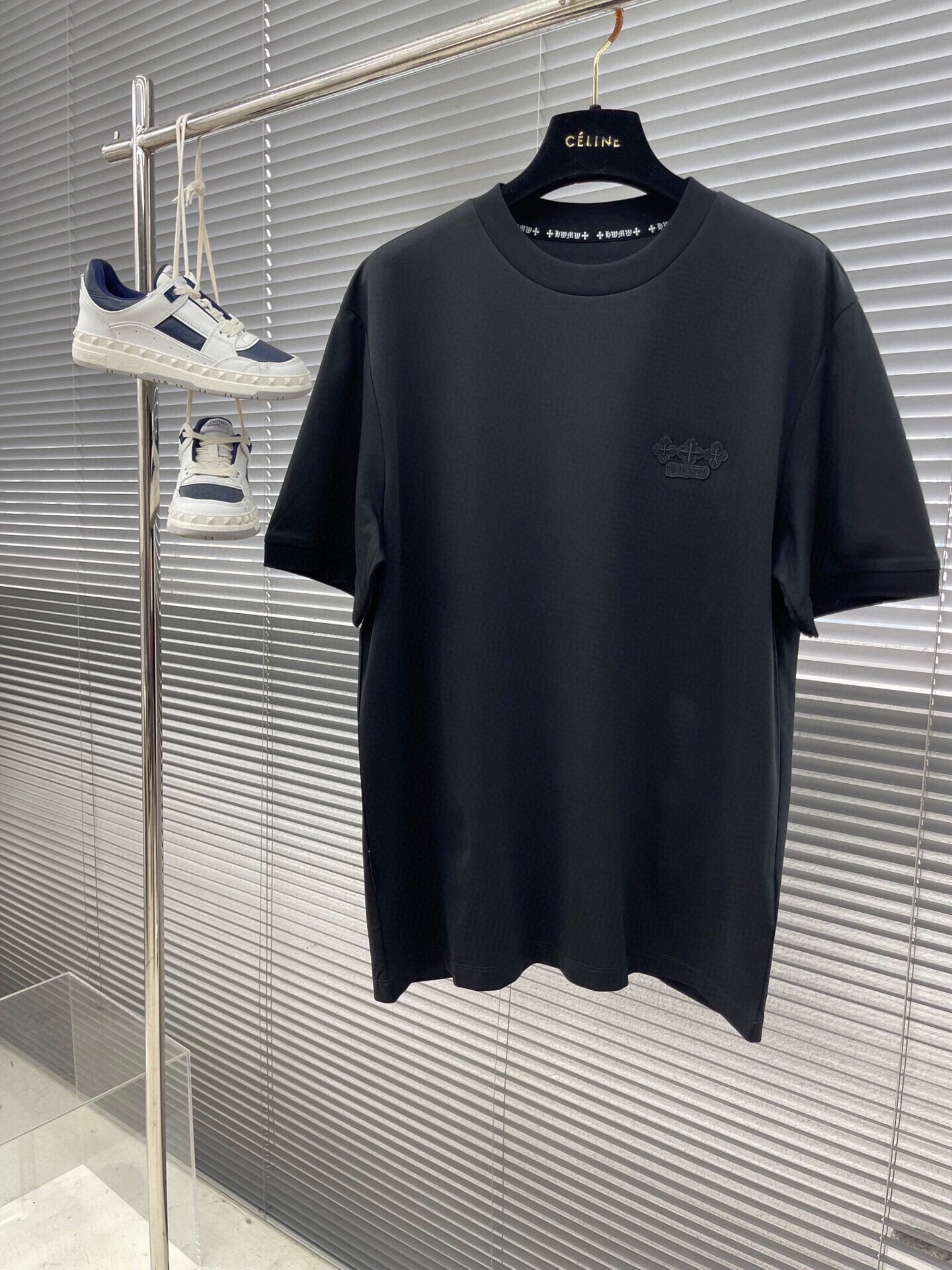 chrome heart* t shirt black
