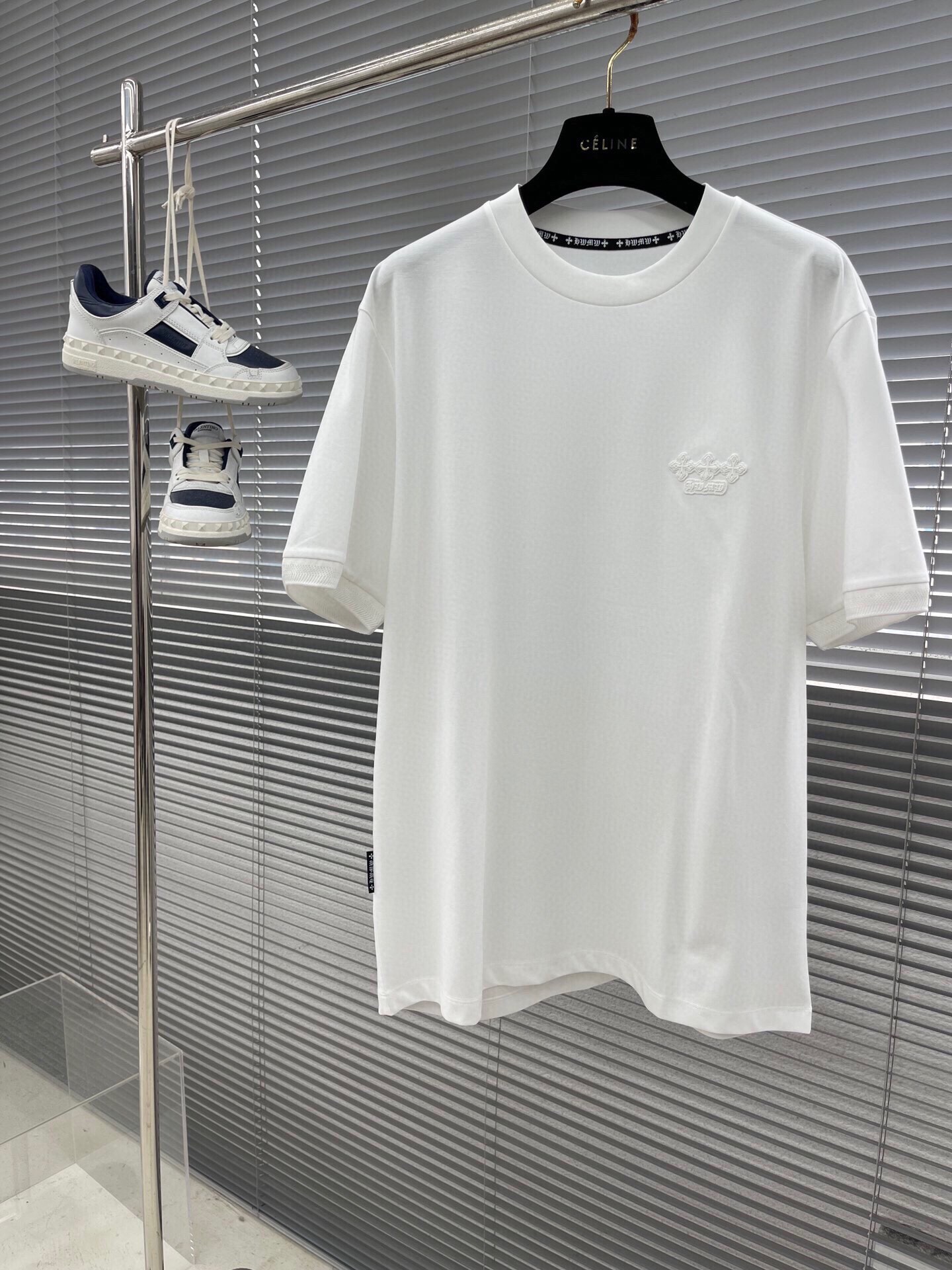 chrome heart* t shirt white